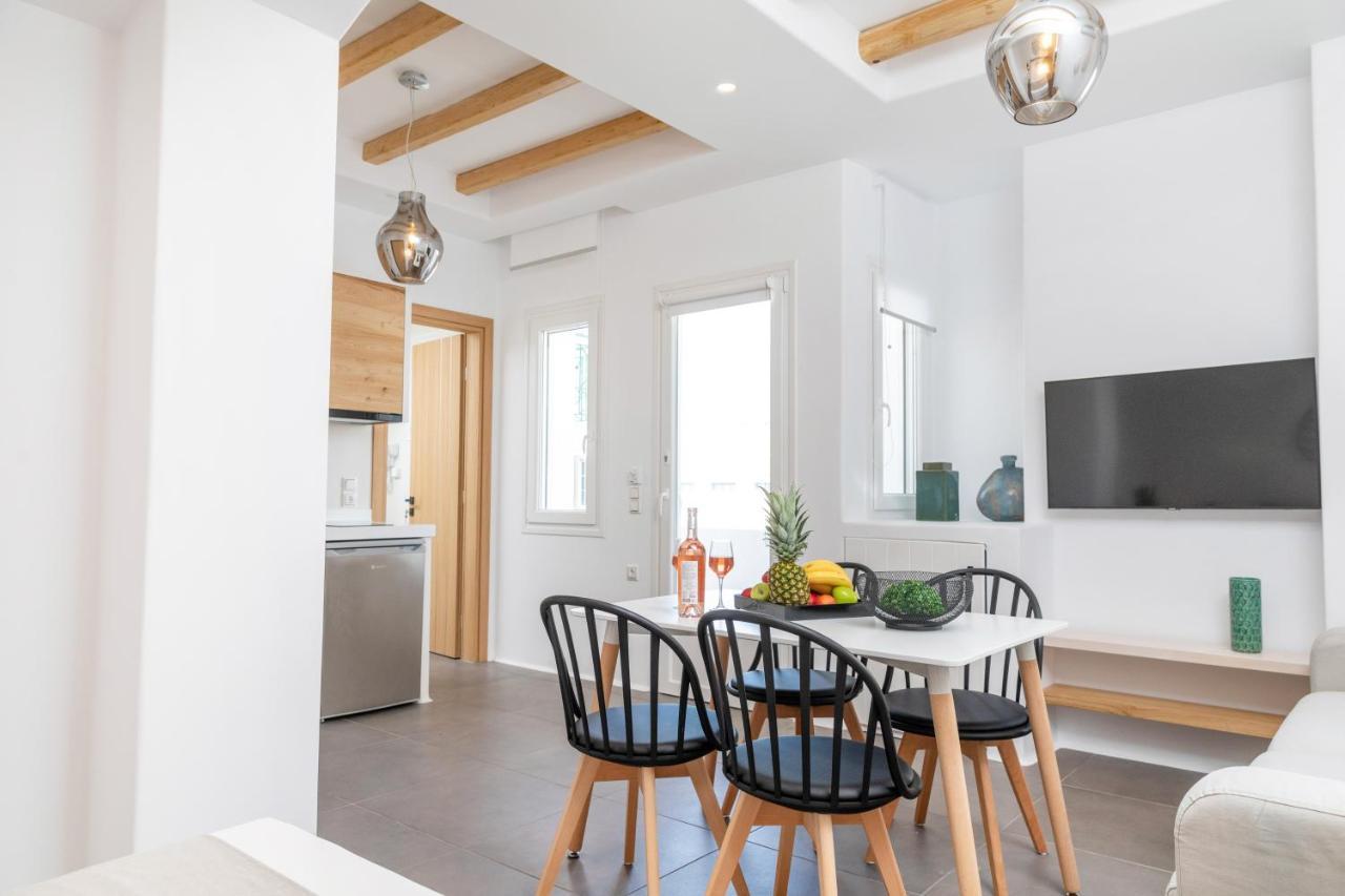 Naxos Downtown Apartments & Suites Naxos City ภายนอก รูปภาพ