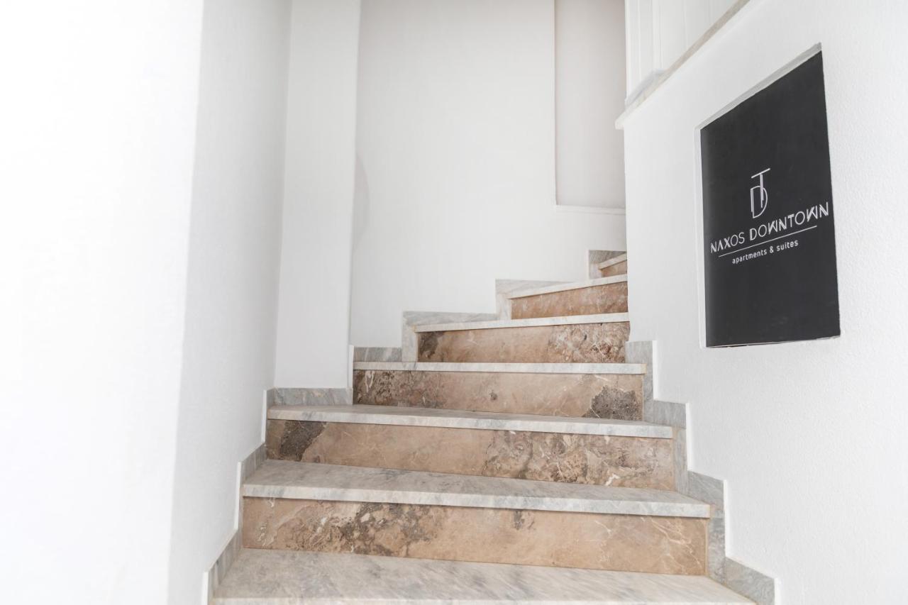 Naxos Downtown Apartments & Suites Naxos City ภายนอก รูปภาพ