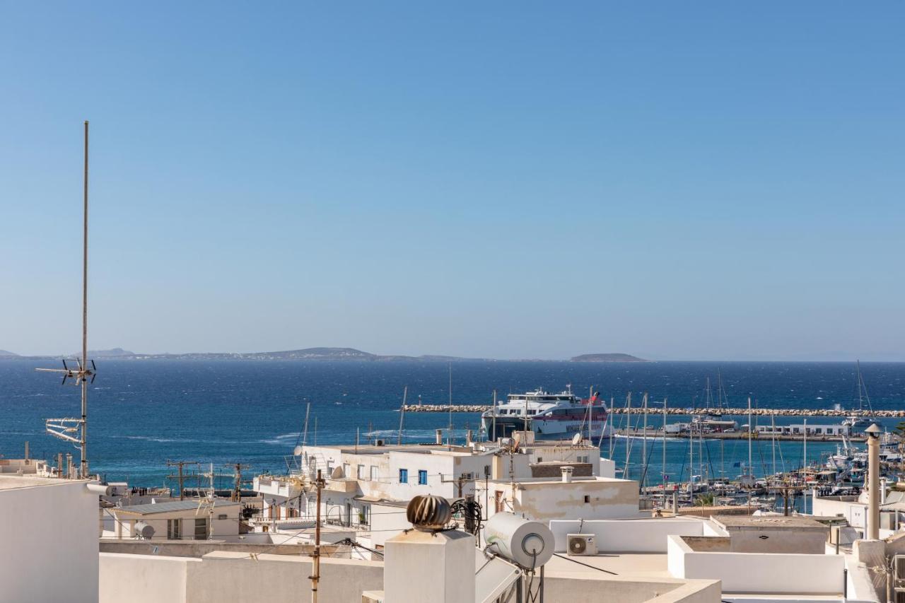 Naxos Downtown Apartments & Suites Naxos City ภายนอก รูปภาพ