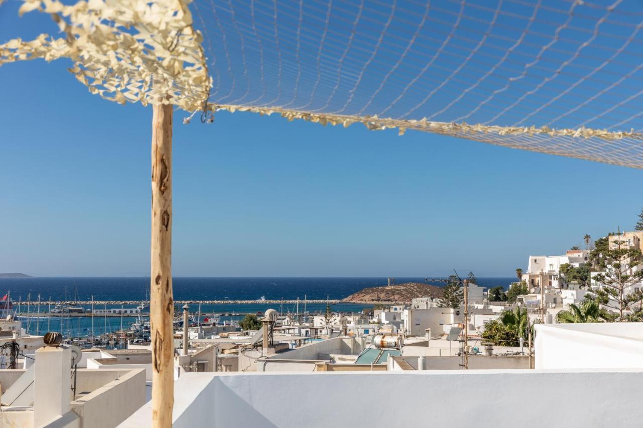 Naxos Downtown Apartments & Suites Naxos City ภายนอก รูปภาพ